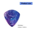 thumbnail image 5 of Sinyiin Resin Guitar Pick Acoustic Electric Bass Guitars Plectrum for Guitar Bass Ukulele, 5 of 13