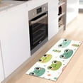 thumbnail image 4 of Bath Mat Soft Plush Non-Slip Absorbent Bathroom Rugs 39"x20" Cute Frog Head and Rainbow, 4 of 8