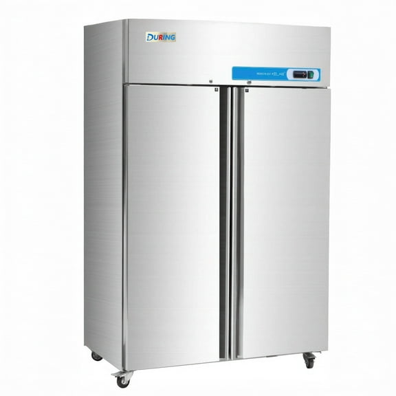 DURING D-K-48R 48" 2-Door 36 Cu.ft Stainless Steel Commercial Reach-In Fridge