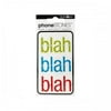 Blah Blah Blah Phone Stones Stickers