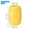 thumbnail image 2 of Uxcell 4.33" x 2.76" Rope Float Buoy, 6 Pcs 270g Water Floats Rope Float Buoy, Yellow, 2 of 5