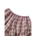 thumbnail image 6 of LMLYSoH Womens Plaid Shorts Elastic Waist Bloomer Shorts Casual Short Pants Summer Streetwear, 6 of 9