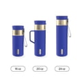 thumbnail image 5 of Contigo SnapSeal 16 oz Leakproof Stainless Steel Water Bottle with Carrying Strap, 5 of 7