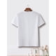 thumbnail image 2 of Men's Casual Geometric Print T-Shirt - Stretchy, Round Neck, Short Sleeve - Perfect for Summer Outings, 2 of 7