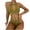 Green, variant on QLEICOM Womens Swimsuits Tummy Control Plus Size Swimsuit Coverup 2 Piece Set Solid Color High Waist Bikini Explosion Split Swimsuit Green M