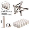 thumbnail image 2 of Cubo de imanes de Metal, bloques de construcción mágicos, rompecabezas educativos de juguete para niños, 2 of 4