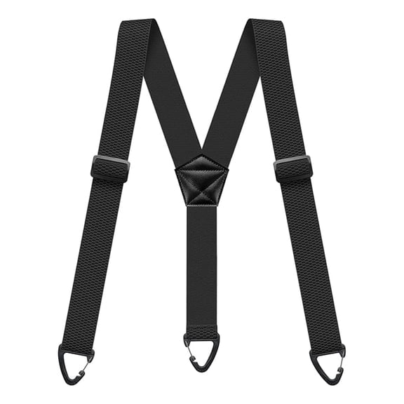 Hidden Suspenders for Men Under Clothes with 3 Snap Loop (1.48" Wide)