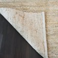 thumbnail image 6 of HAND KNOTTED SUMAK JUTE ECO-FRIENDLY AREA RUGS - 6'x9', Rectangle Shape, Camel Color, Solid Plain Pattern, High Pile, Natural Fiber, Outdoor Indoor Handmade Area Rugs for Living Room (J00013), 6 of 8