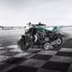 thumbnail image 5 of Juguete de motocicleta de aleación con tracción trasera | Mini simulación de coche | Rojo, verde, blanco y negro | 1 unidad | 10,5 x 6,5 x 5,5 cm | Juguete de fricción para niños y adorno col, 5 of 6