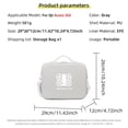thumbnail image 3 of Étui de Rangement pour Drone et Télécommande DJI Avata 360, Sac de Transport de Voyage Portable à Coque Rigide en PU avec Doublure EPE, Organisateur Résistant à l'Eau pour DJI Avata, Gris, 11.42 x 10.24 x 4.72 Pouces, 3 of 8