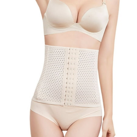 

Homgro Women s Tummy Control Waist Belt Postpartum Waist Cincher Shaper Slimming Firm High Slim Hook Tight Body Shaper Khaki 8