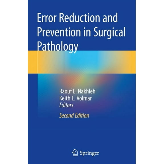Error Reduction and Prevention in Surgical Pathology, (Paperback)