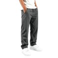 thumbnail image 7 of CONZONE Little Boys School Uniform Pants Straight Leg Flat Front Pants for Boys Drawstring Fall Trousers with Pockets, 7 of 7