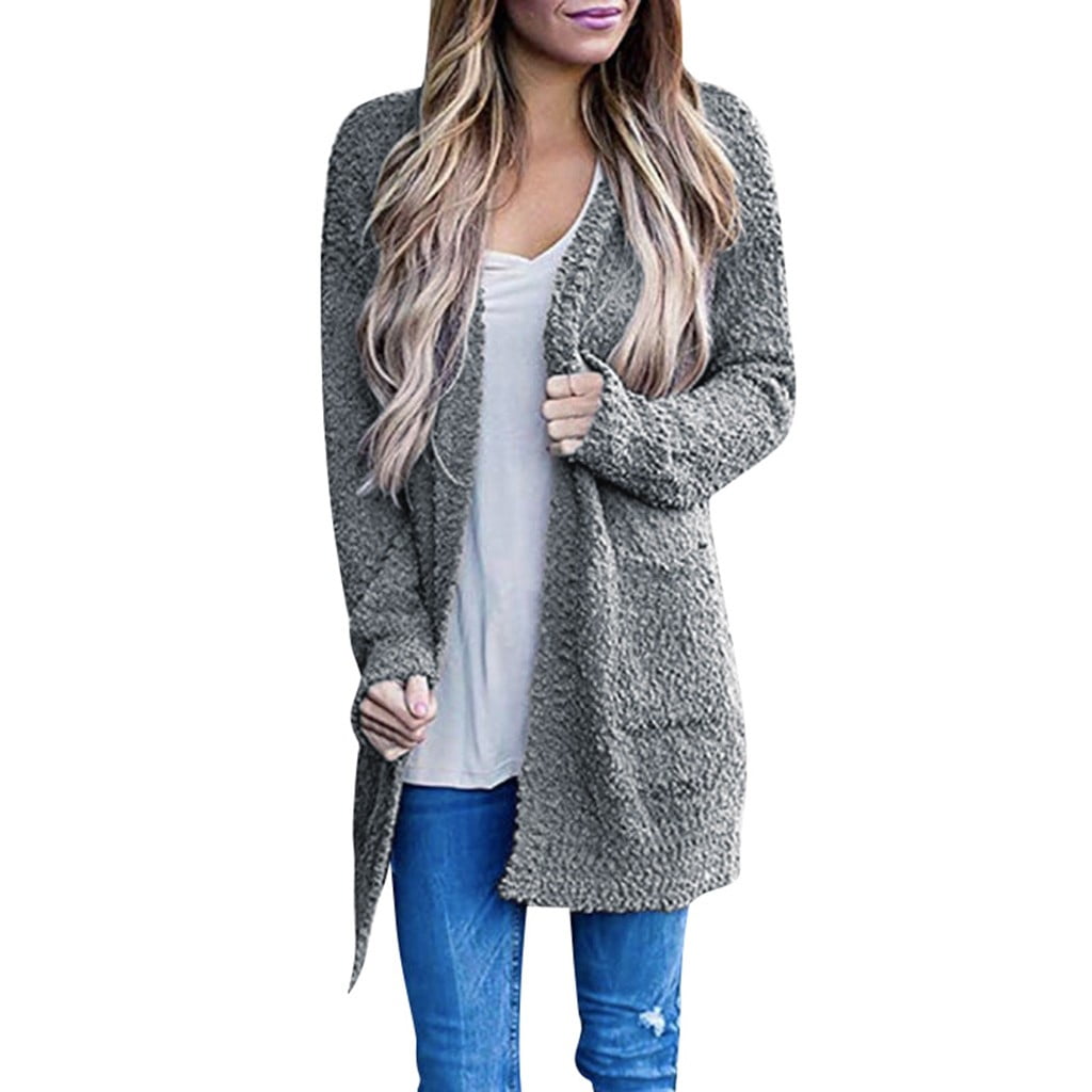 women's cardigan sweatshirts with pockets