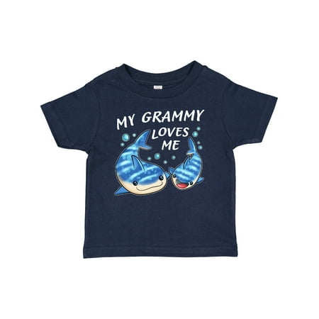 

Inktastic My Grammy Loves Me- Whale Shark Gift Baby Boy or Baby Girl T-Shirt