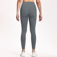 thumbnail image 4 of 3 Pack High Waisted Leggings for Women with Pockets Soft Active Tummy Control Pants for Yoga Running & Daily Wear Dark Gray XL, 4 of 7