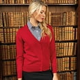 thumbnail image 2 of Premier Womens Button Through Long Sleeve V-neck Knitted Cardigan, 2 of 4