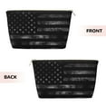 thumbnail image 2 of America Us Flag Retro Small Purse Organizer Zipper Cosmetic Handbag Tote Pouch For Women, 2 of 7