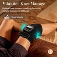 thumbnail image 4 of CuPiLo Red Light Therapy Knee Massager with Heat, 2025 Upgrade Vibration Massage Knee Brace for Knee Pain Relief, Portable 5000mAh Cordless Heated Kn, 4 of 7