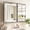 Black-36X30, variant on 36 in. W x 30 in. H Black LED Lighted Bathroom Medicine Cabinet Tempered Glass