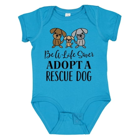 

Inktastic Adopt a Rescue Dog Pet Gift Baby Boy or Baby Girl Bodysuit