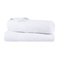 thumbnail image 4 of BNM Egyptian Cotton Solid Bath Sheets, Set of 2, White, 4 of 7