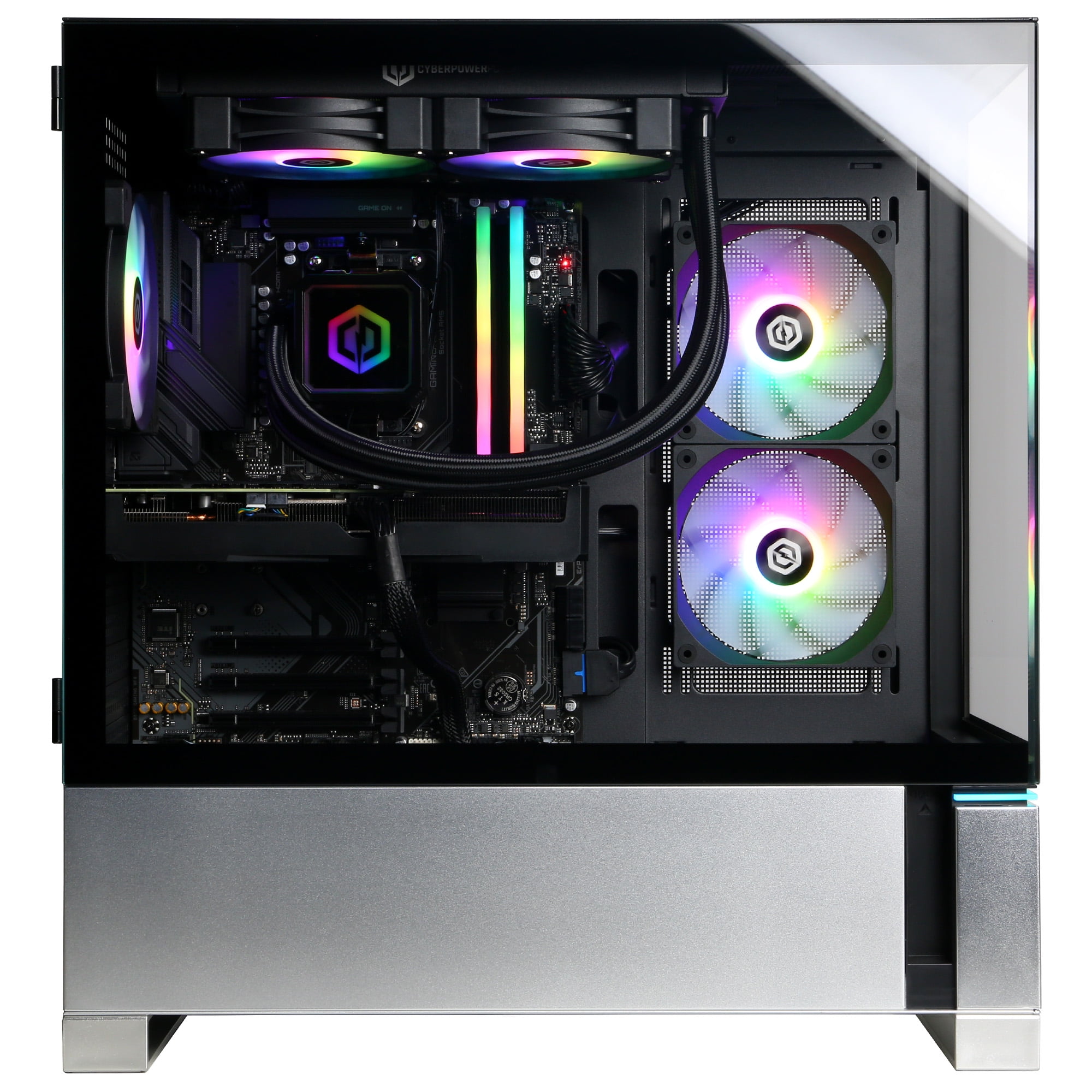 CyberPowerPC Gamer Supreme Gaming PC, AMD Ryzen 7 8700F, NVIDIA