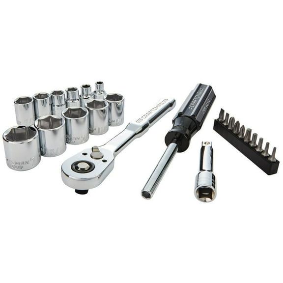 Craftsman 24Pc 3/8 Inch Drive (Sae) Mechanics Tool Set