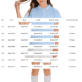 thumbnail image 3 of KAUOD Girls Golf Outfits 3 Pcs Short Sleeve Polo Shirt, Pleated Mini Skirt and Socks Tennis Soccer Set Sports Clothes, 3 of 3