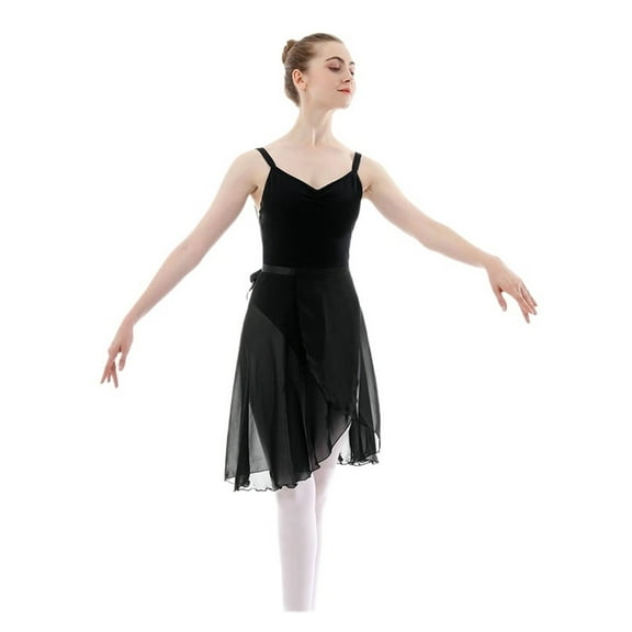 Ballet Tutu Skirt Chiffon Ballet Skirts Women Lyrical Up Ballet Wrap Scarf Ballerina Dance
