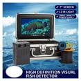 thumbnail image 7 of Underwater Fishing Camera 7'' HD 1080P Ice 5000AMH Battery IR & LED Portable Finder for Dark ,High Accuracy Identification, 7 of 7
