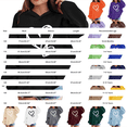 thumbnail image 3 of Girls' Heart Graphic Print Cute Hoodies Long Sleeve Pullover Hoodie Sweatshirt with Pocket Oversized Fleece Lined Cozy Jacket, 3 of 6