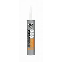 DAP Dynaflex Premium Exterior Elastomeric Caulk Sealant - Clear - 18 Pack, 10 oz