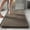 157#Brown, variant on Solid Color Bathroom Door Mat, Thick Fiber Absorbent Non-Slip Floor Rug with Quick-Dry Performance, Medium Bath Mat for Shower, Toilet and Wet Area Safety Use