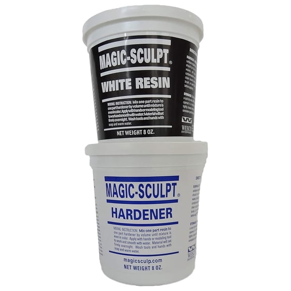 Magic Sculpt 1 Lb. Epoxy Clay White