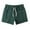 Green, variant on Clearance Mens Shorts, Men Solid Cotton Three-point Pants Sports Elastic Mid-waist Lace-up Shorts