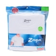 thumbnail image 1 of Playera Interior Zaga para Hombre, Cuello Redondo 3 Piezas Blanco Talla EG, 1 of 4