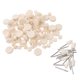 thumbnail image 1 of Accesorio para herramienta rotativa de rueda de pulido de lana Ruedas pulidoras Kit de fieltro Conjunto blanco, 1 of 6