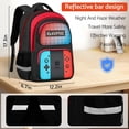 thumbnail image 2 of Mochila escolar TILYTADLY Gamer Boys 17 con lonchera y estuche para lápices, 2 of 8