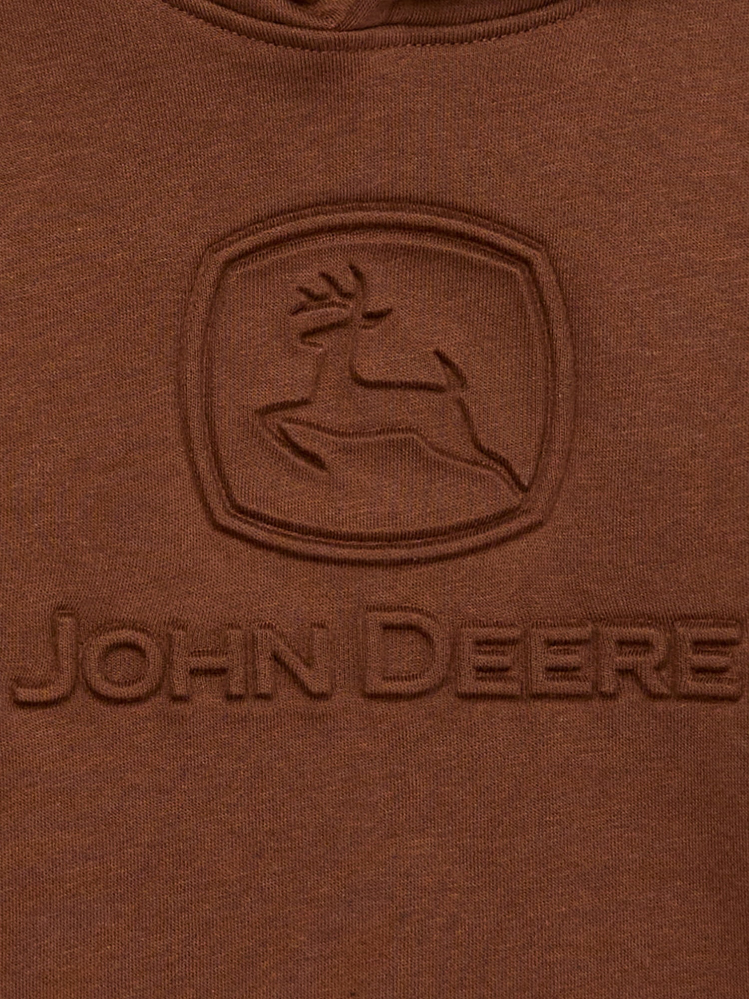 John Deere Boy's Embossed Fleece Graphic Pullover Hoodie, Carafe, Sizes 4-18