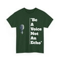 thumbnail image 3 of Be a Voice, Not an Echo Unisex Heavy Cotton Tee, 3 of 4