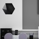 thumbnail image 4 of Nordic Hexagon Storage Rack Geometric Wall-mounted Storage Shelf Unique Home Wall Organizer Living Room Bedroom Decor (Black), 4 of 5