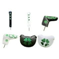 thumbnail image 2 of Greeniant Juego de fundas para cabeza de Golf de cuero de primera calidad, protección para palos de Golf, el cuero es duradero Golf tipo+4, 2 of 6