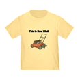 thumbnail image 1 of CafePress - How I Roll (Lawn Mower) Toddler T Shirt - Cute Toddler T-Shirt, 100% Cotton, 1 of 1