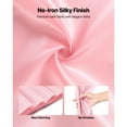 thumbnail image 3 of KFFKFF Satin Chair Sashes Bows, 50PCS Chair Ribbon Ties, 7 x 108 inch, Rose Gold Decoration for Weddings, Baby Showers, Parties, Events, Banquets, and Chair Covers, 3 of 9