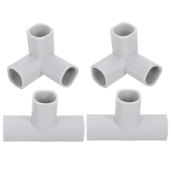 Pawsdot Play Yard Accessories T Connector Plastic 4Pcs