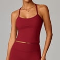 thumbnail image 2 of WAYUTE Womens Tank Tops Solid Color Sleeveless Soft Yoga Tank Camisole for Gym Running Workout Comfort Gym Cropped Top Casual Outdoor, 2 of 6