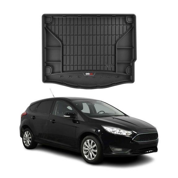 OMAC Premium Cargo Mats Liner for Ford Focus Hatchback 2012-2018 All-Weather