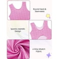 thumbnail image 6 of Aideaone 2 Pack Gymnastic Leotards for Girls Sparkly Kids Dance Unitards for Tumbling Ballet Dance Performance 4-8 Years, 6 of 7