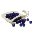 thumbnail image 1 of WE Games Blue Glass Marbles - Set of 33 - .625 Diameter, 1 of 3